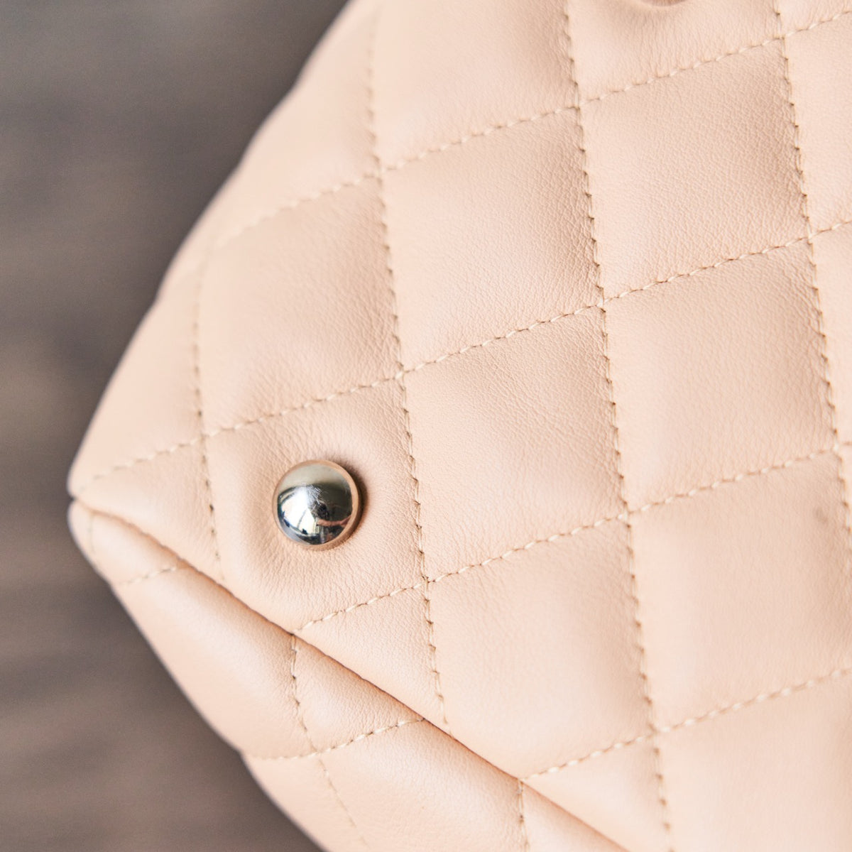 Chanel Calfskin Cambon Bowler Shoulder Bag Chanel