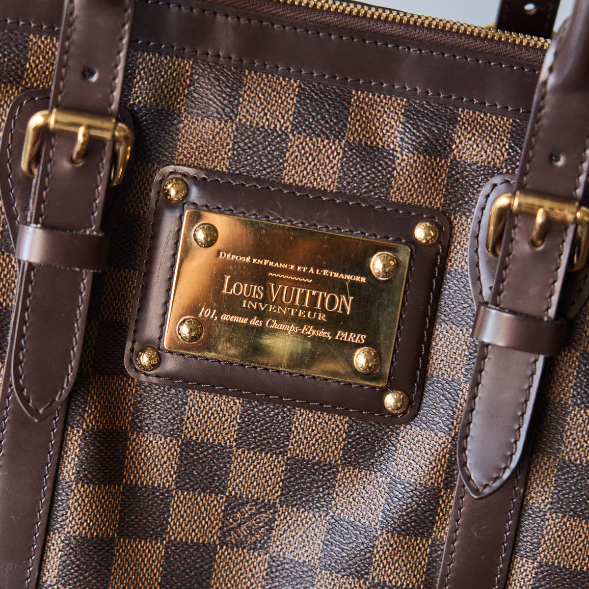 Loved Louis Vuitton Berkeley Hand Bag Damier