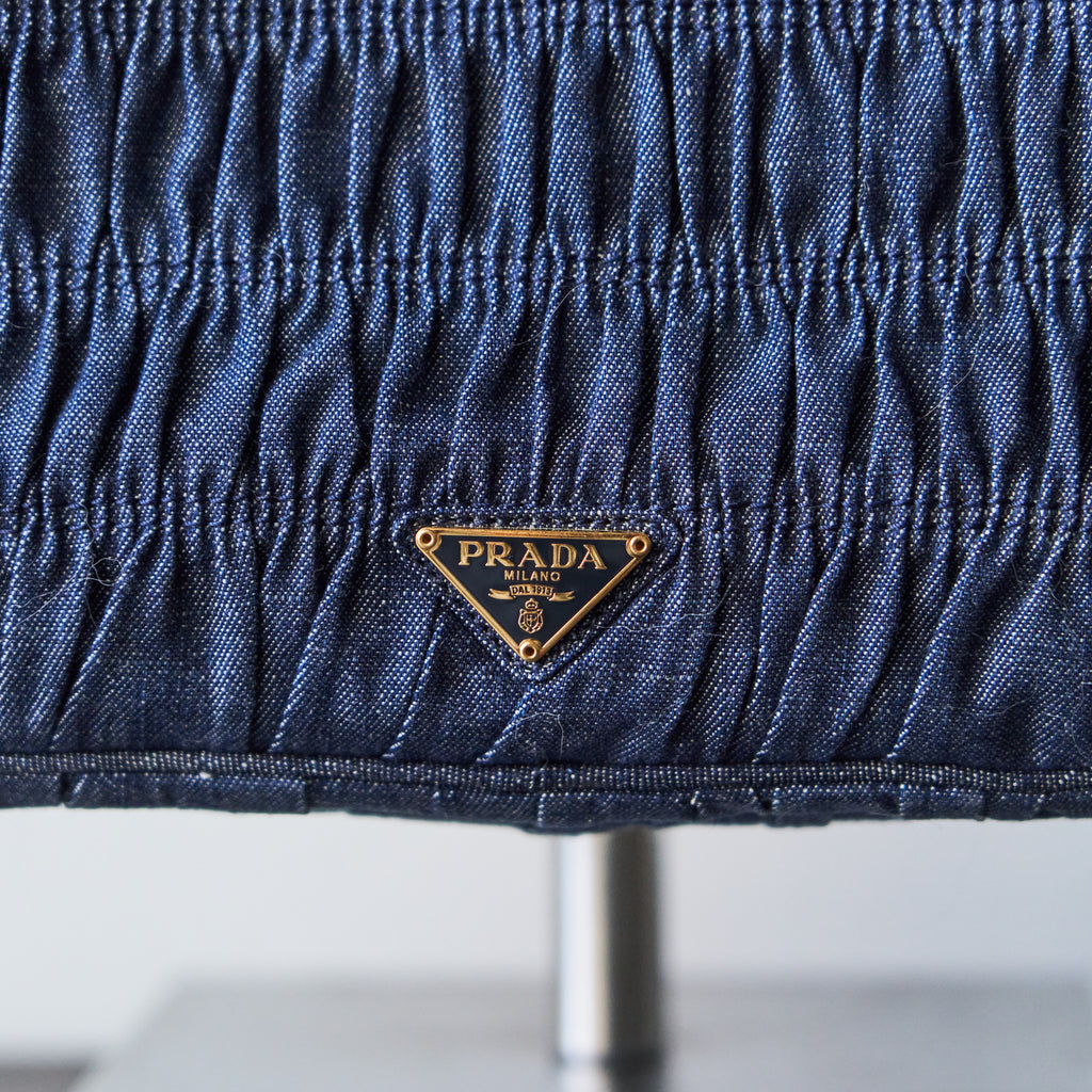 Prada Gaufre Resin Chain Shoulder Bag