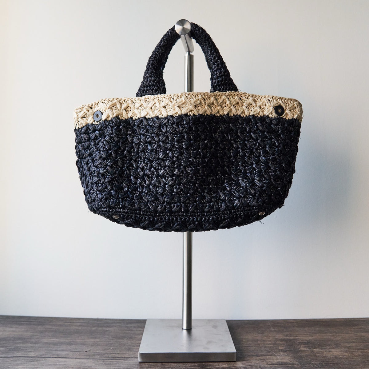 Prada Raffia Crochet Handbag