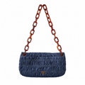 Prada Gaufre Resin Chain Shoulder Bag